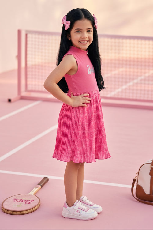 Barbie Round Neck Knitted Top Pleated BAM1116