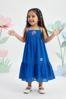 Barbie Spaghetti Neck Midi Dress BAM1124