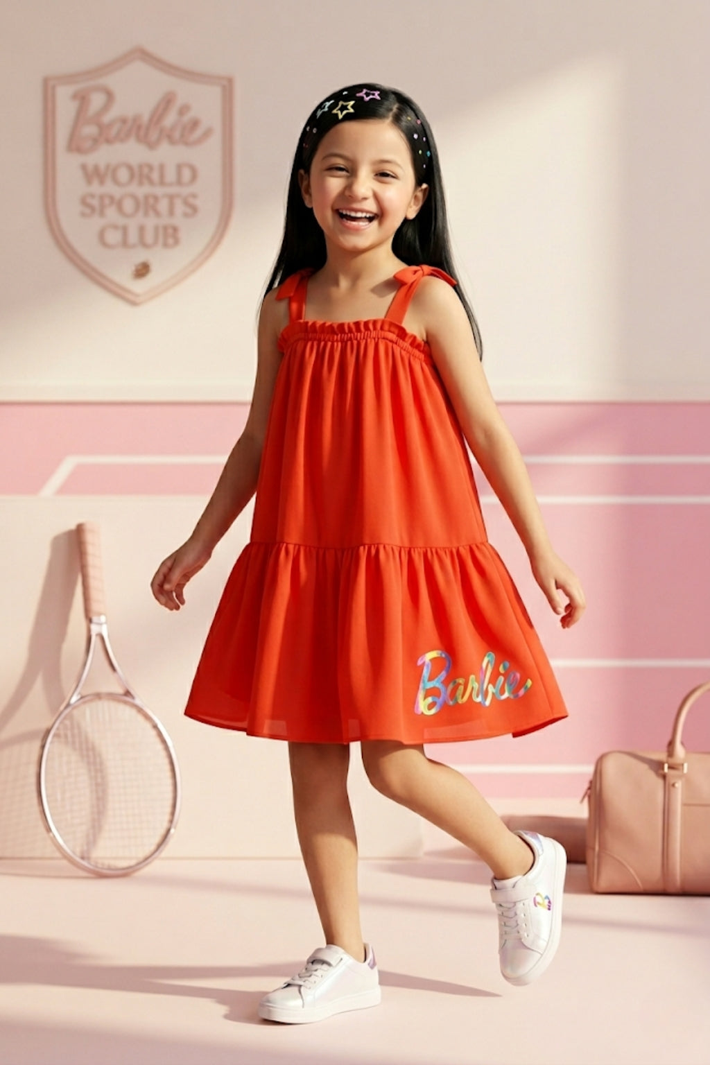 Barbie A-Line Midi Tube Neck BAM1125