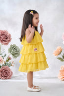 Barbie Spaghetti Neckline Layered Midi Layered BAM1127