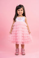 Barbie 3/4 Length Midi Party Dress BAM1128