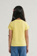 Barbie Yellow Girl Gang Graphic T-Shirt BATP2011