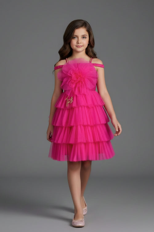 Barbie Girl Layered Tulle Dress BAF285