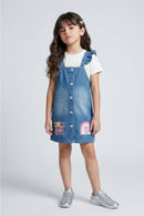 Light Blue Denim Dungaree D200