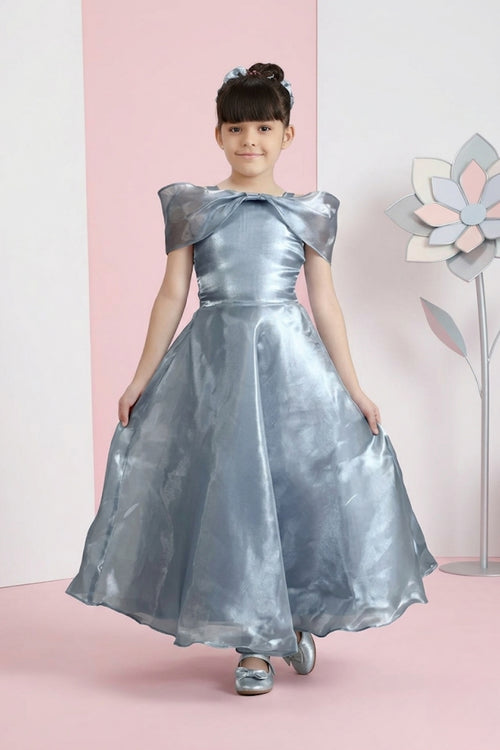 Blue Cinderella Gown – Fairytale Party Dress G382