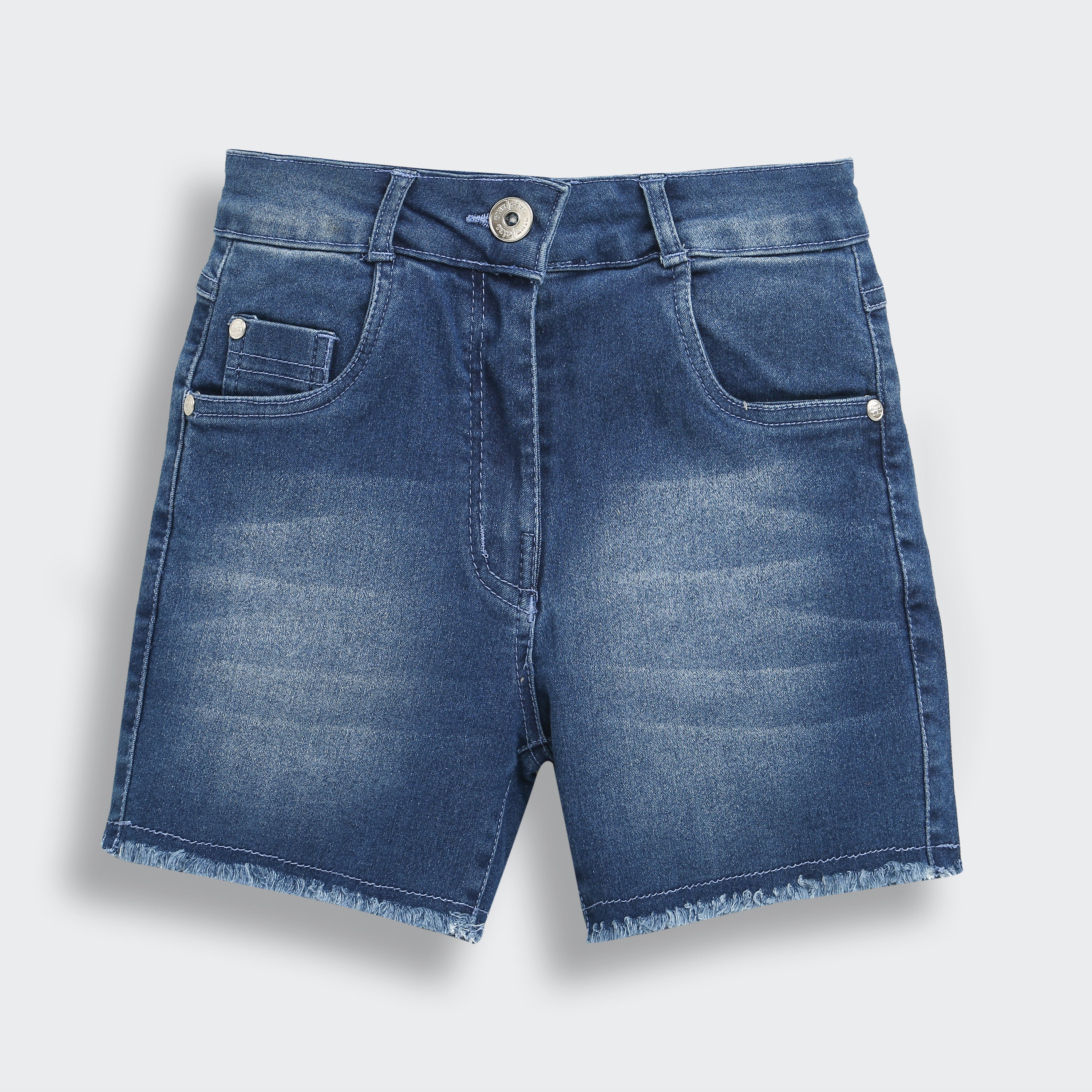 Light Blue Denim Shorts H846