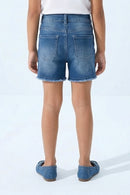 Light Blue Denim Shorts H846