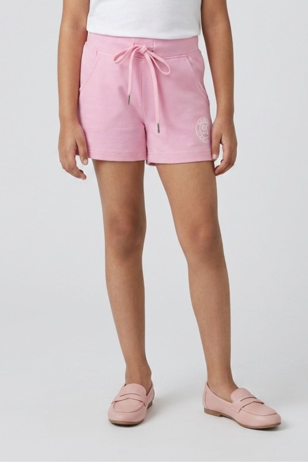 Pink Drawstring Shorts H870