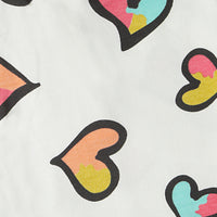 White Heart Print Shorts – Sweet Everyday Style