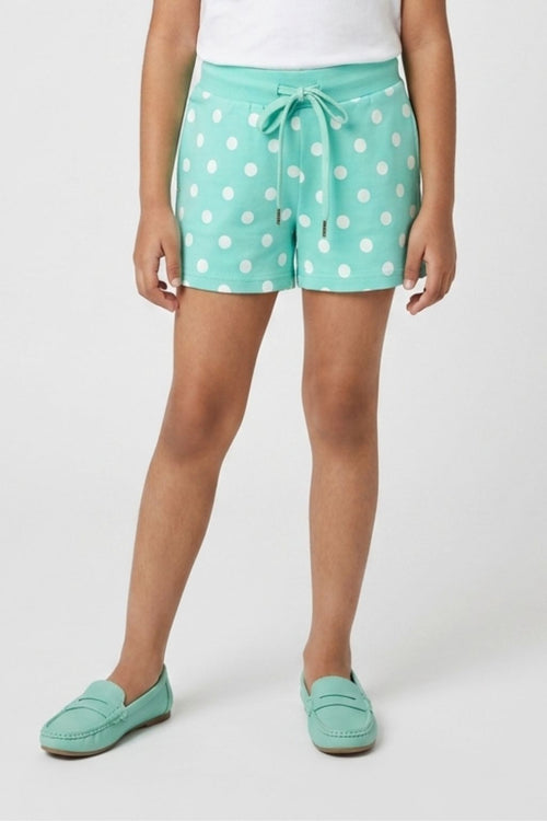Rama Green Polka Dot Shorts H875