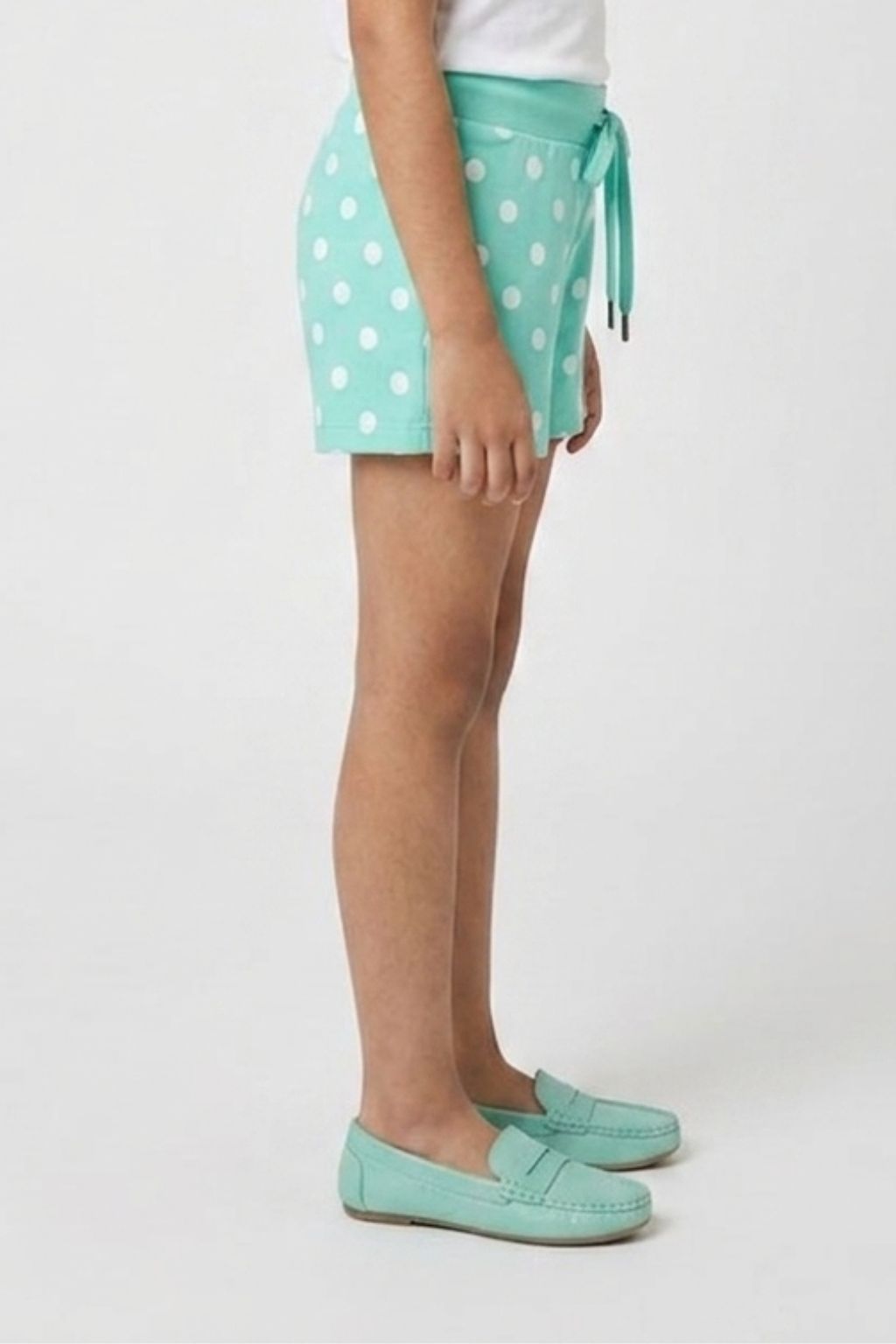 Rama Green Polka Dot Shorts H875