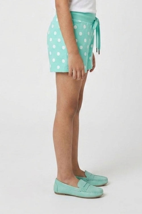 Rama Green Polka Dot Shorts H875