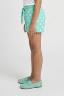 Rama Green Polka Dot Shorts H875