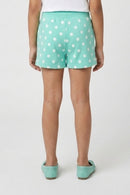 Rama Green Polka Dot Shorts H875