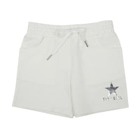 White Knit Shorts – Everyday Comfort Fit