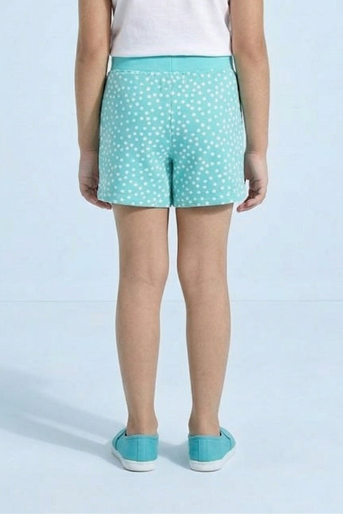 Mint Animal Print Shorts H936