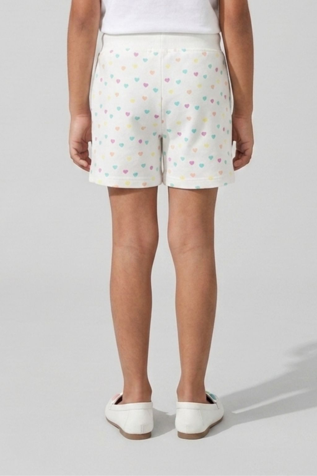 White Polka Dot Shorts H937