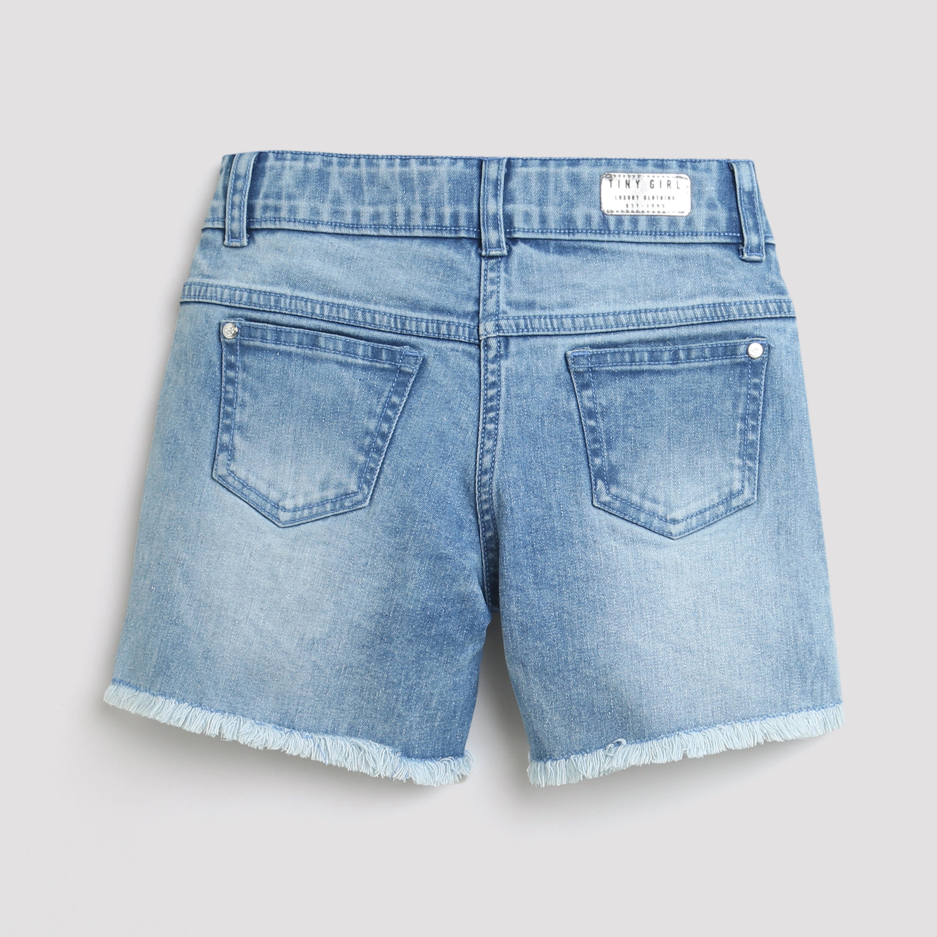 Light Blue Denim Shorts H952