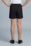 Comfort Fit Black Drawstring Shorts H967