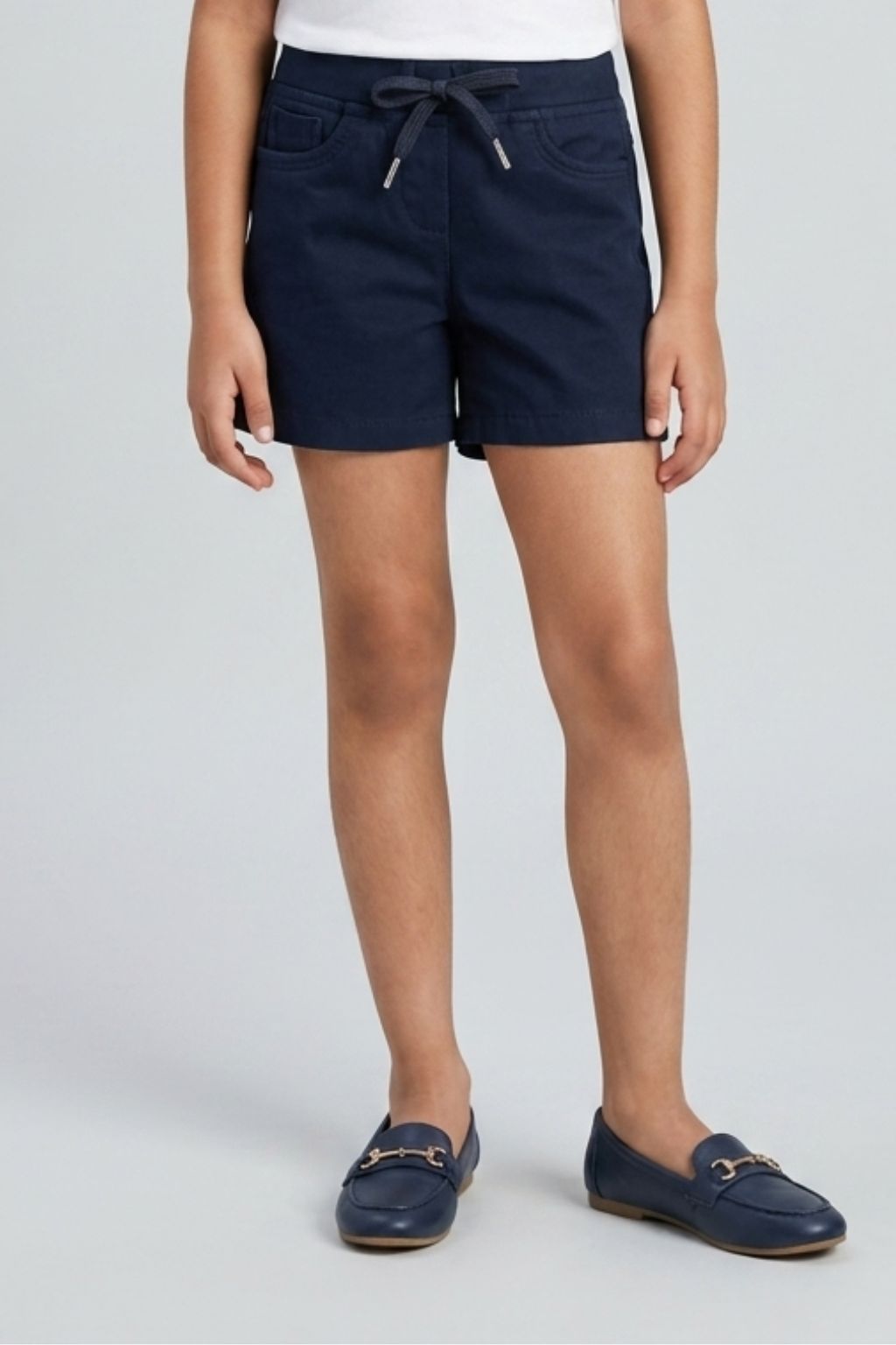 Dark Blue Casual Shorts H967
