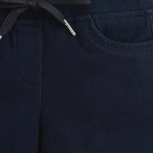 Dark Blue Casual Shorts H967
