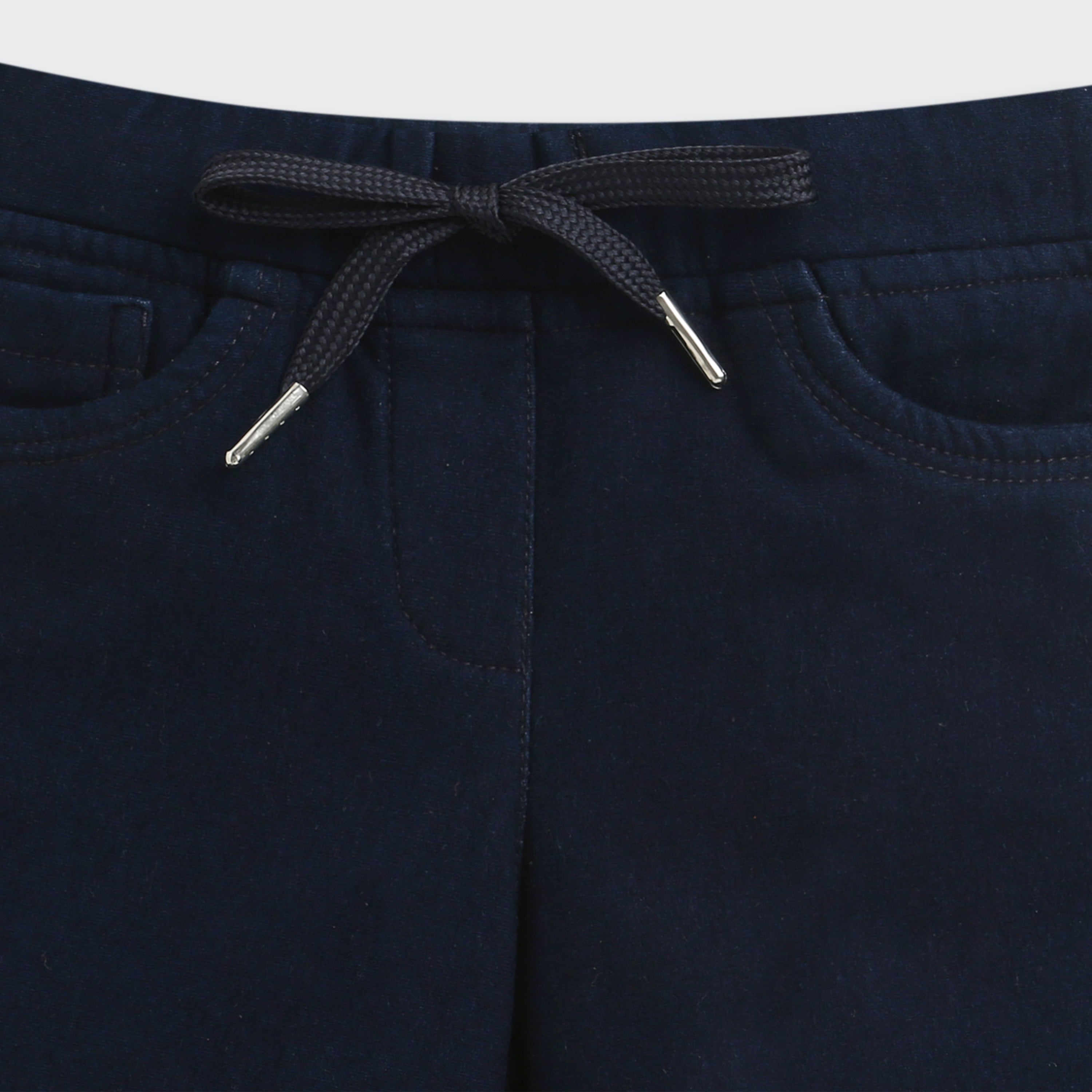 Dark Blue Casual Shorts H967
