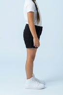 Classic Black Denim Shorts H970