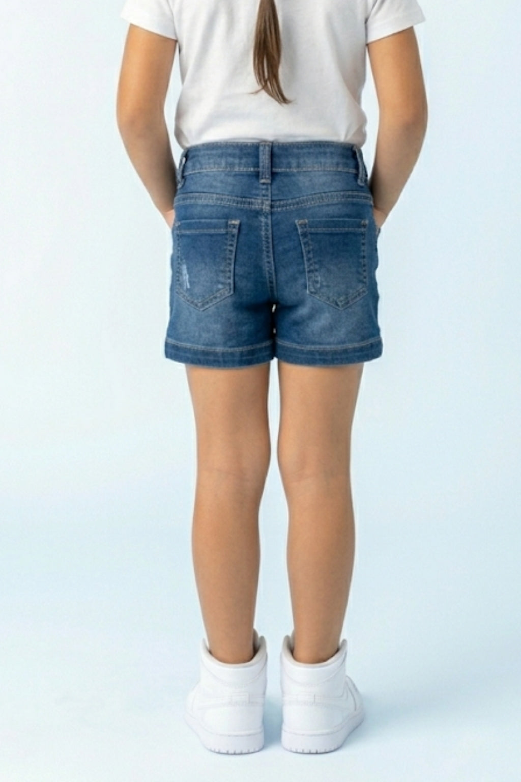 Classic Blue Denim Shorts H970