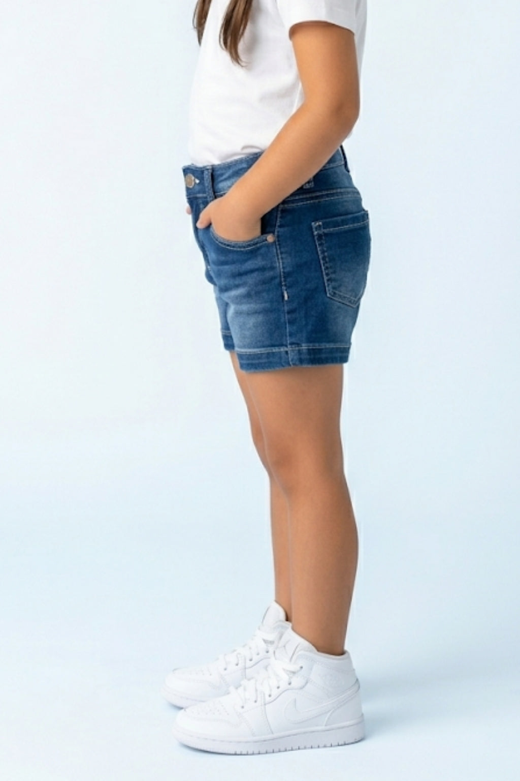 Classic Blue Denim Shorts H970
