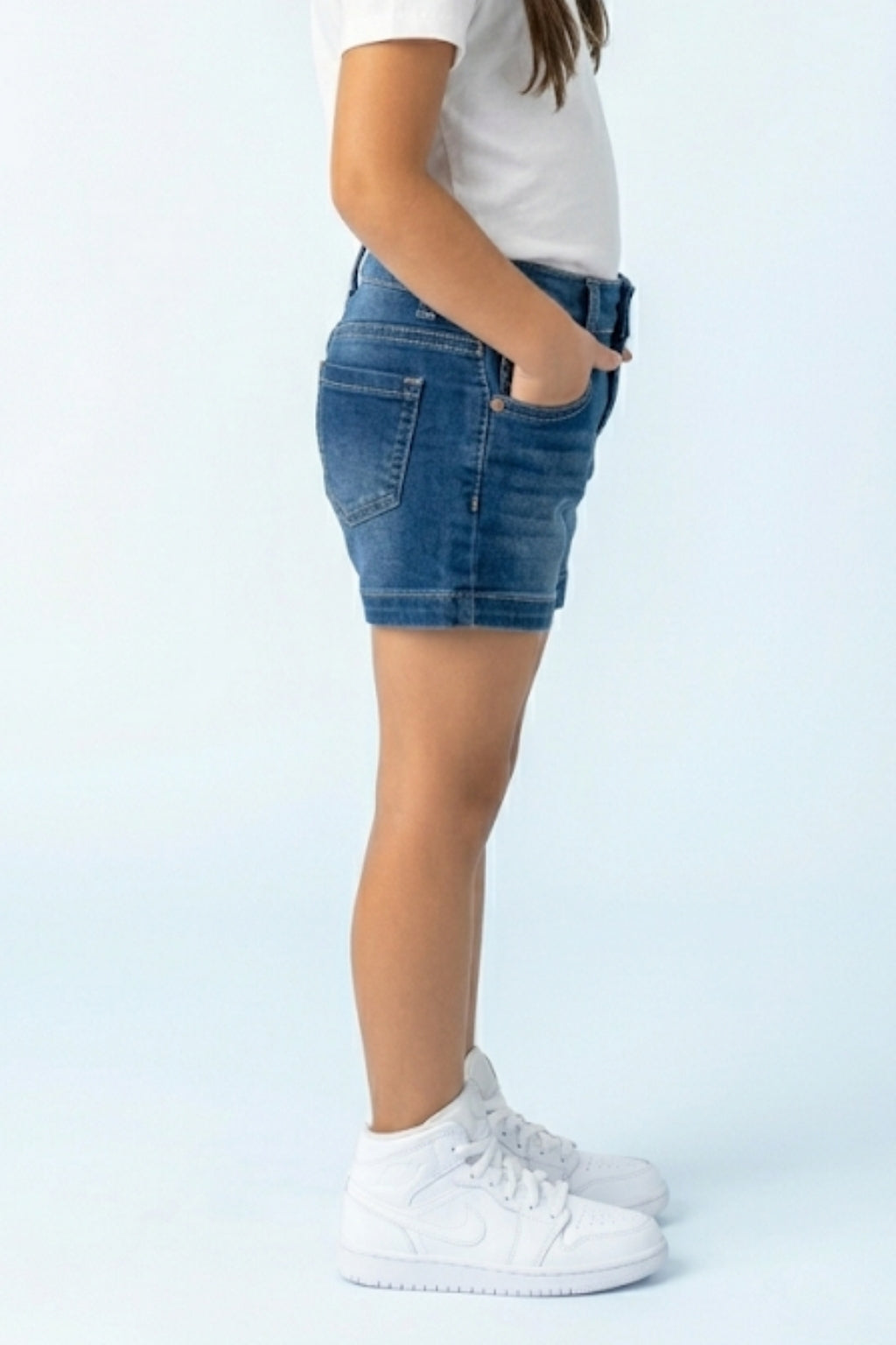 Classic Blue Denim Shorts H970