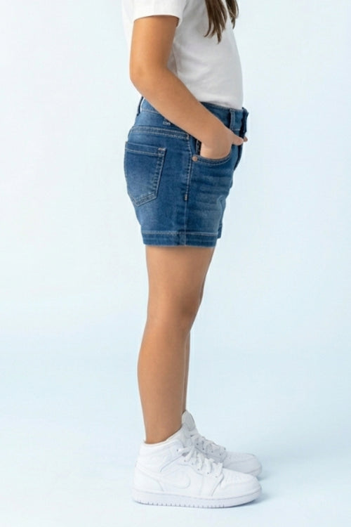Classic Blue Denim Shorts H970