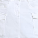 White Cargo Skirt – Smart Utility Chic