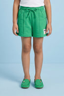 Green Cotton Comfort Shorts H988