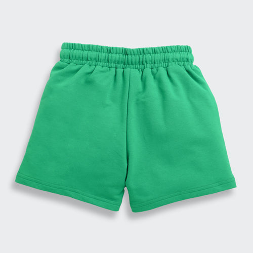 Green Cotton Comfort Shorts H988