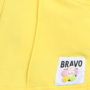 Yellow Casual Knit Shorts H988