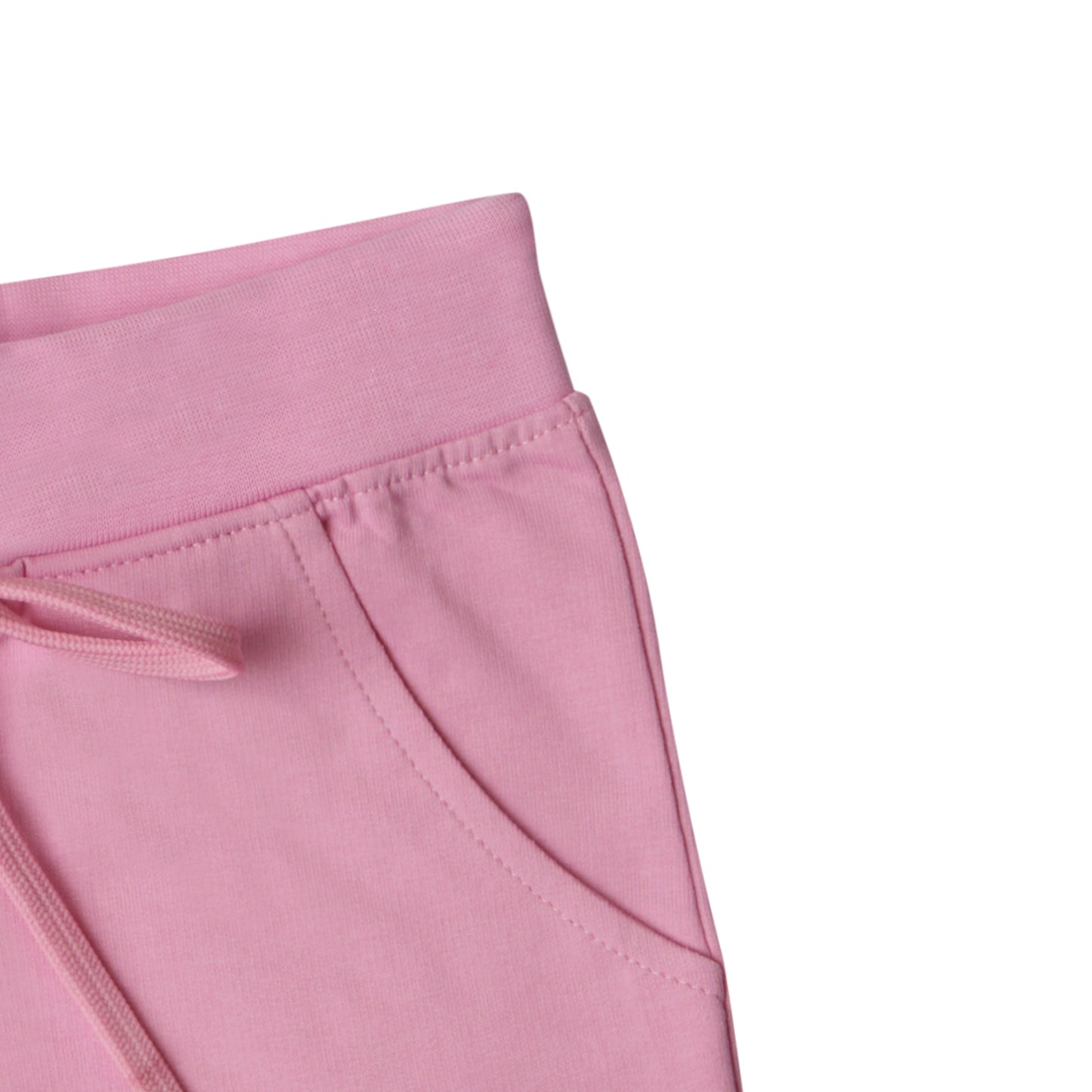 Pink Shorts Plain Regular Fit