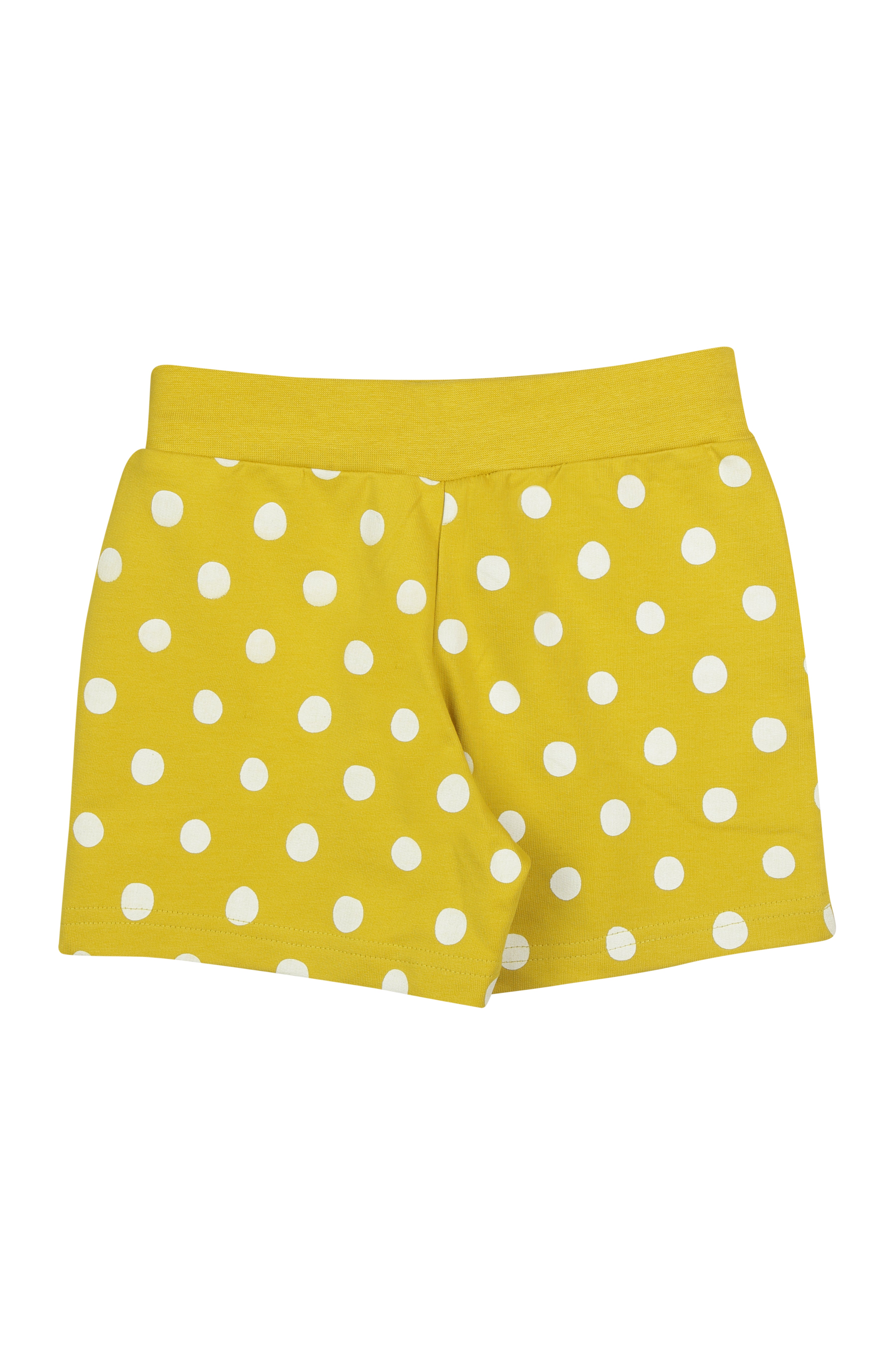 Mustard Polka Dot Shorts H875