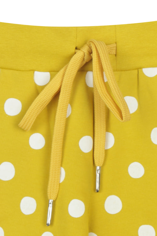 Mustard Polka Dot Shorts H875