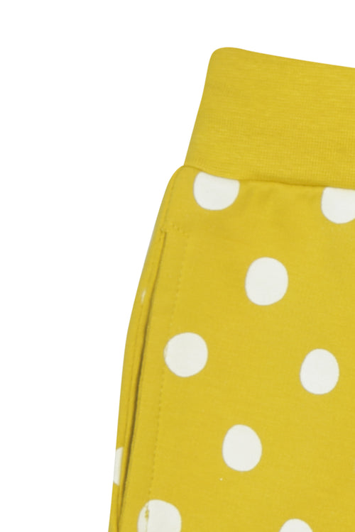 Mustard Polka Dot Shorts H875