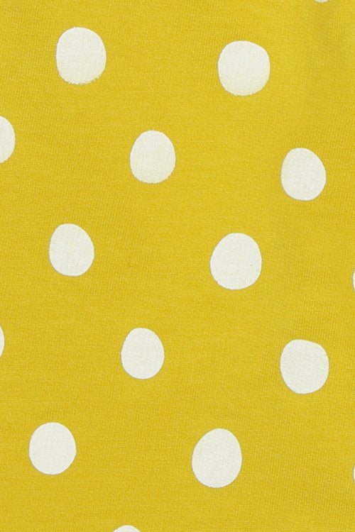 Mustard Polka Dot Shorts H875