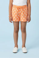 Everyday Comfort Soft Peach Polka Dot Shorts H875