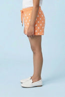 Everyday Comfort Soft Peach Polka Dot Shorts H875
