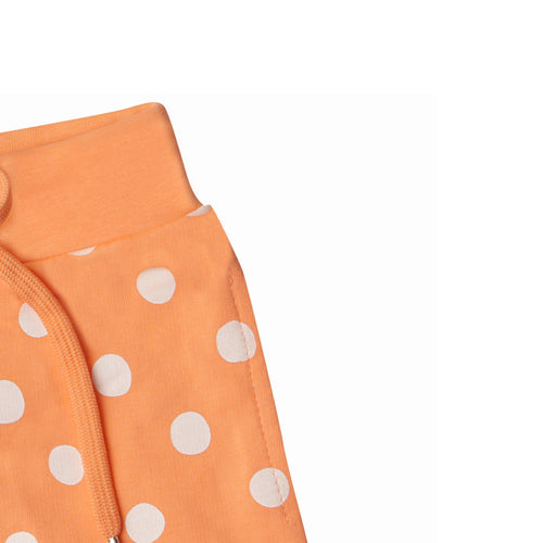 Peach Polka Dot Shorts H875