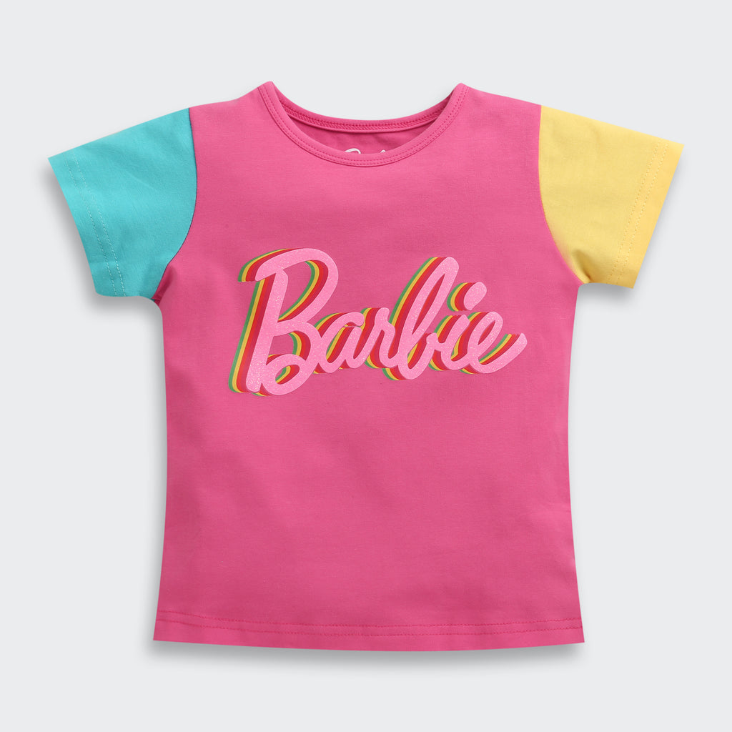 Barbie Pink Logo T-Shirt BATP2003