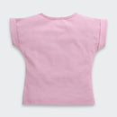 Lilac Barbie Heart Print T-Shirt – Cute Everyday Top for Girls