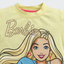 Yellow Barbie Printed T-Shirt – Soft Casual Daily Wear