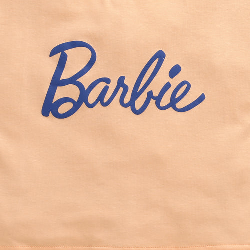 Barbie Peach Ringer T-Shirt BATP2092