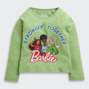 Green Barbie Full Sleeve Tee – Friendship Forever Print