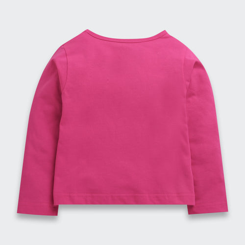 Barbie Hot Pink Friends Full Sleeve Tee BATP2143