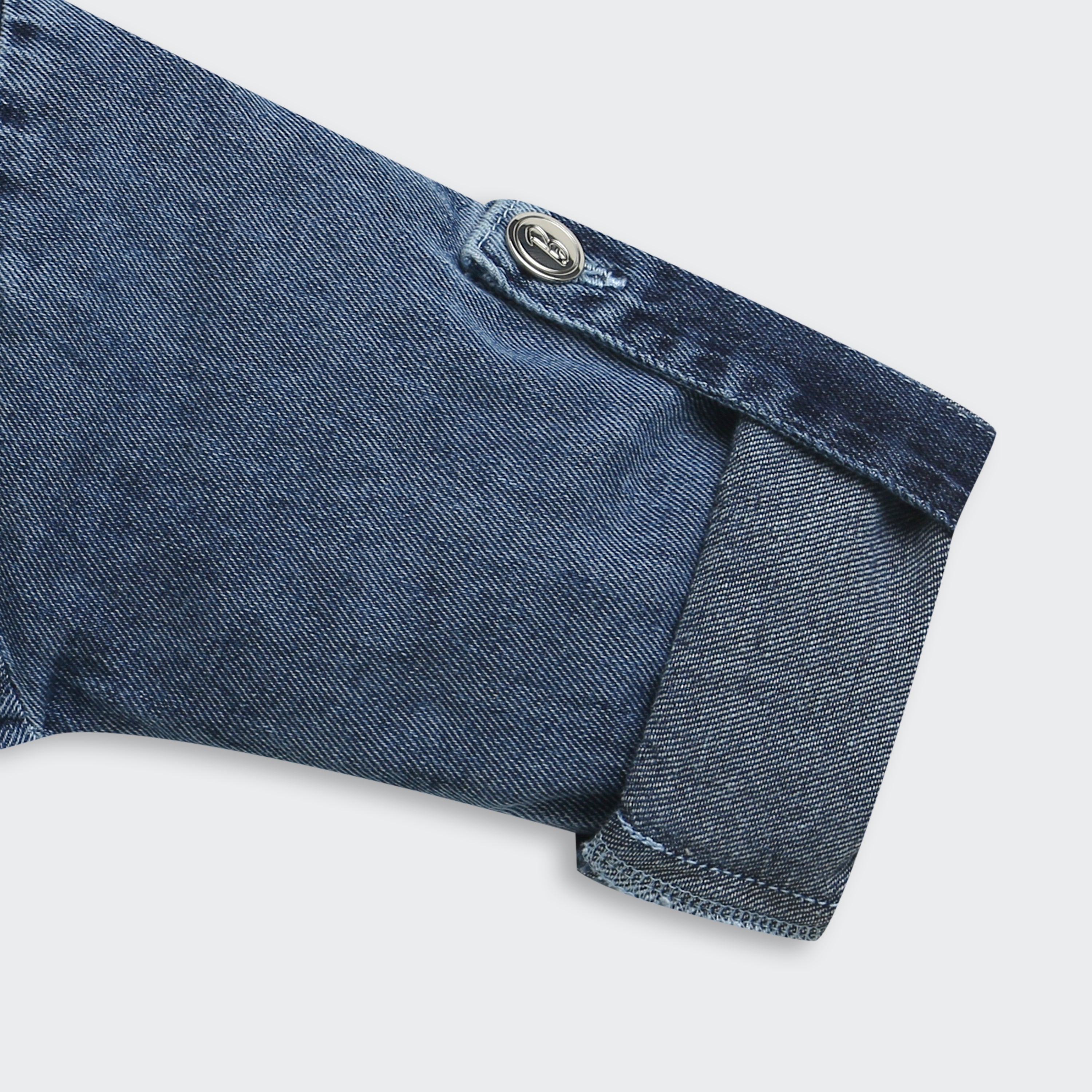 Barbie Dark Blue Classic Denim Jacket For Girls | Everyday Casual Outerwear | Kids | Tiny Girl India